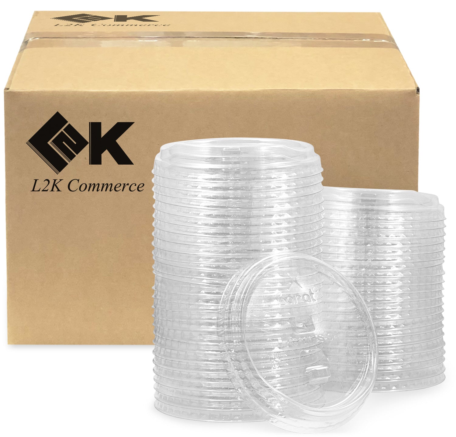 Strawless Sipper Lids for 12-24 oz Plastic Cup - 1,000 ct