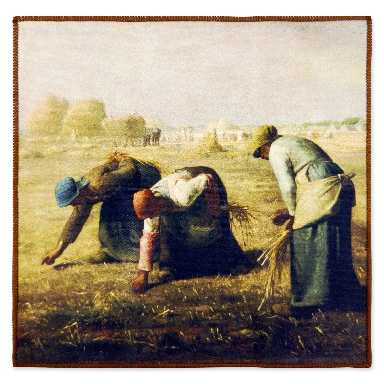 [6 Pack] Jean-François Millet "The Gleaners" - Art Collection - Ultra Premium Quality Microfiber Cleaning Cloths