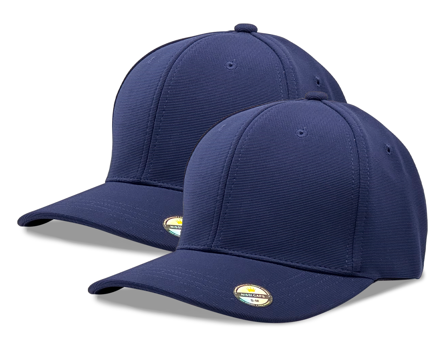 L2K 9001 Hybrid Stretch-Fitted Trucker Cap (2 Pack)