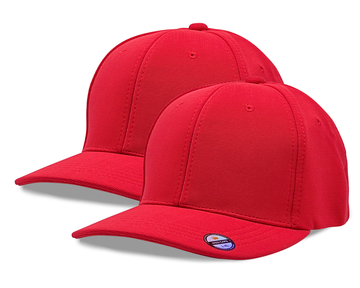 L2K 9001 Hybrid Stretch-Fitted Trucker Cap (2 Pack)