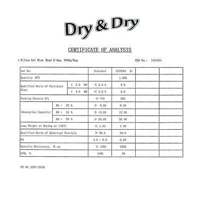 5 LBS Indicating "Dry&Dry" Silica Gel Beads Mixed Blue for Air Dryer - Bulk Resuable Color Changing