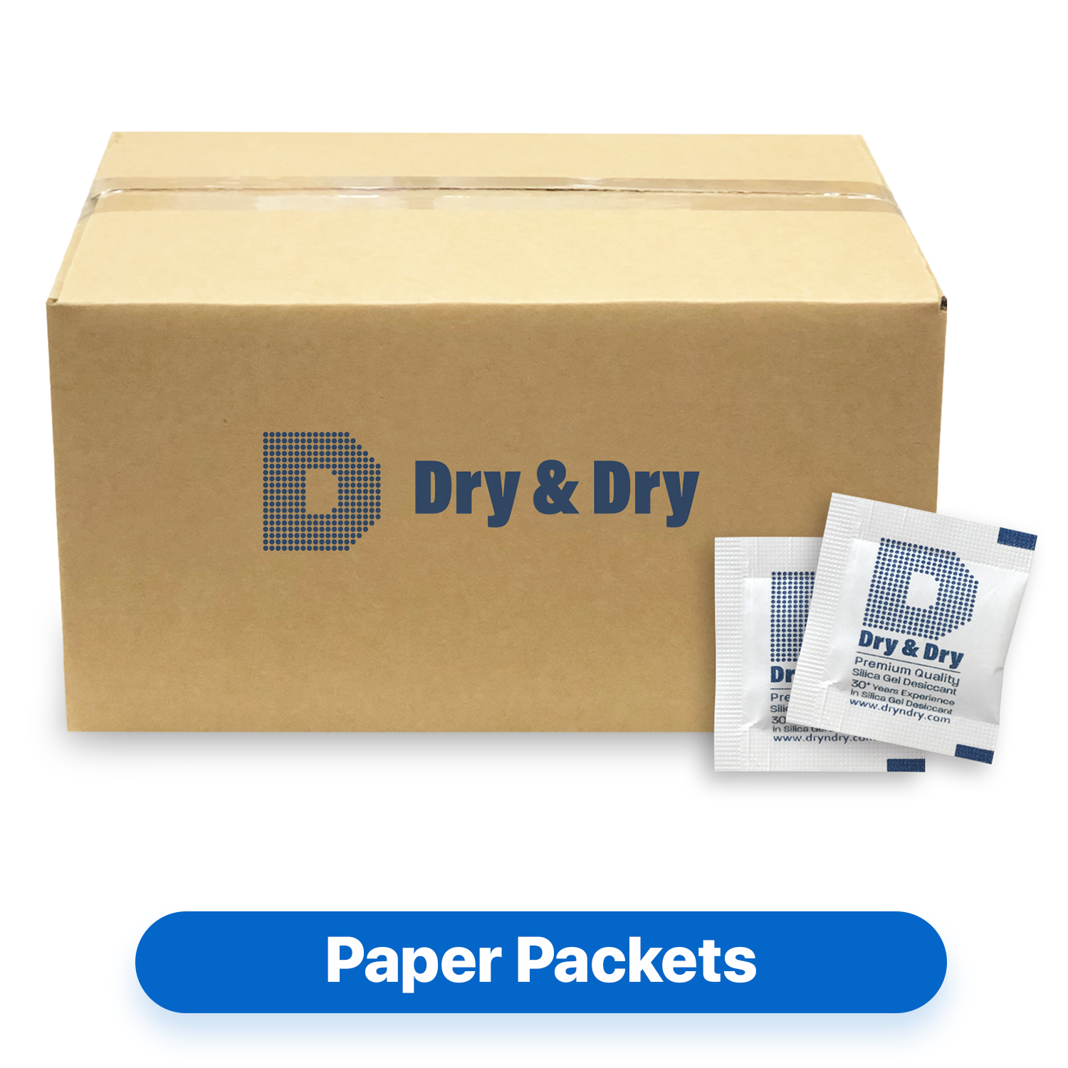 1 Gram [10,000 Packets] Premium Silica Gel Desiccant Packets - Rechargeable Paper(FDA Compliant)