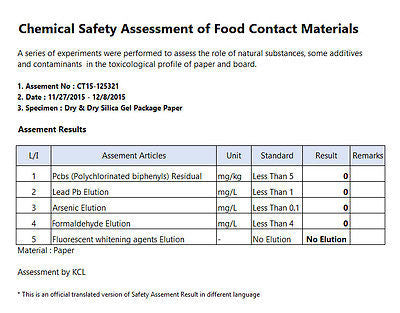 2 Gram [7,000 Packets] Premium Silica Gel Desiccant Packets - Rechargeable Paper(FDA Compliant)