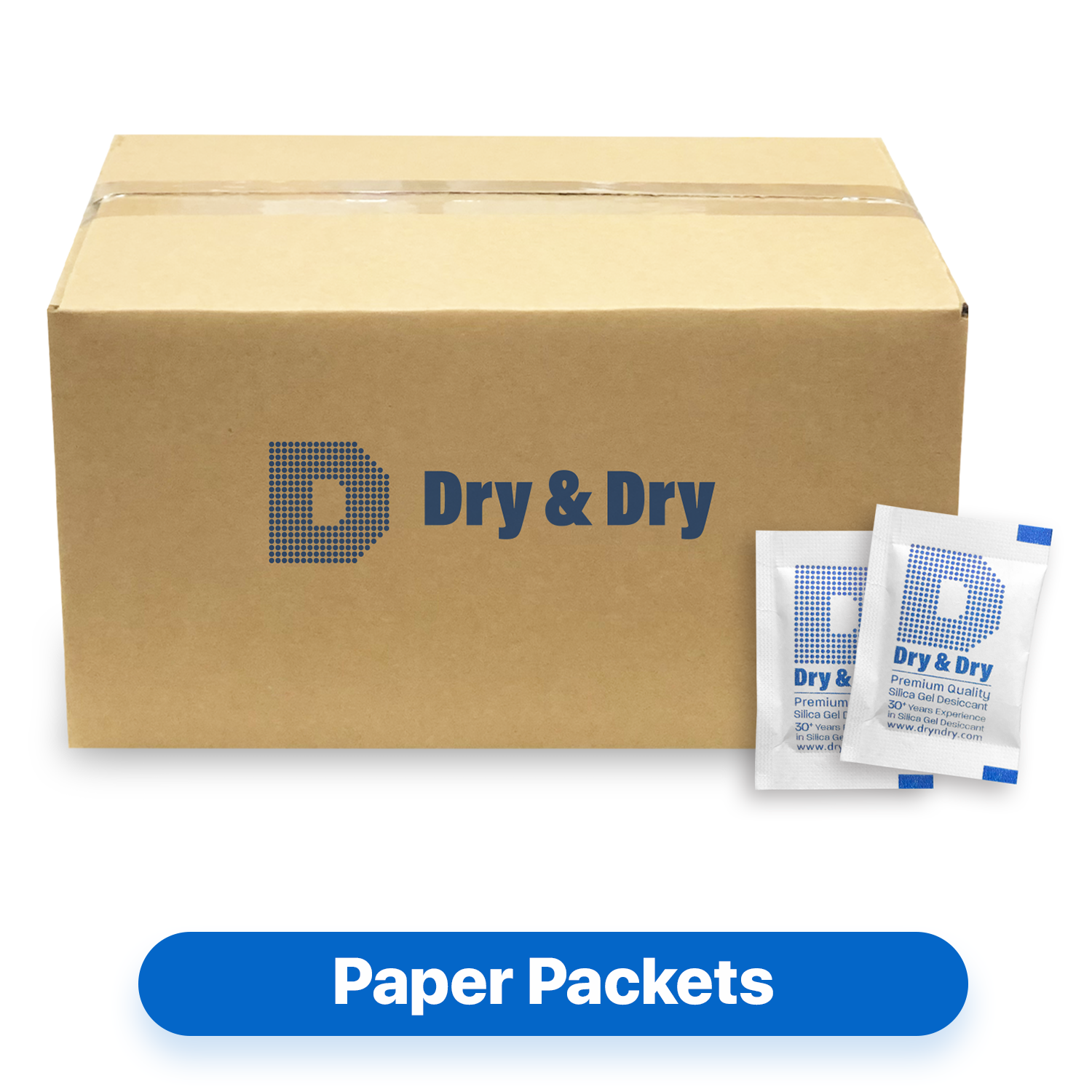 2 Gram [7,000 Packets] Premium Silica Gel Desiccant Packets - Rechargeable Paper(FDA Compliant)