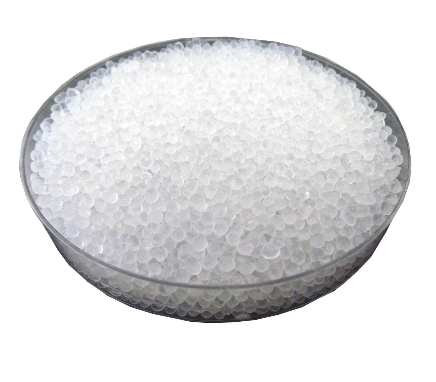 1/2 Gallon "Dry & Dry" Premium White Silica Gel Beads (Industry Standard 3-5 mm) - 3.6 LBS Reusable