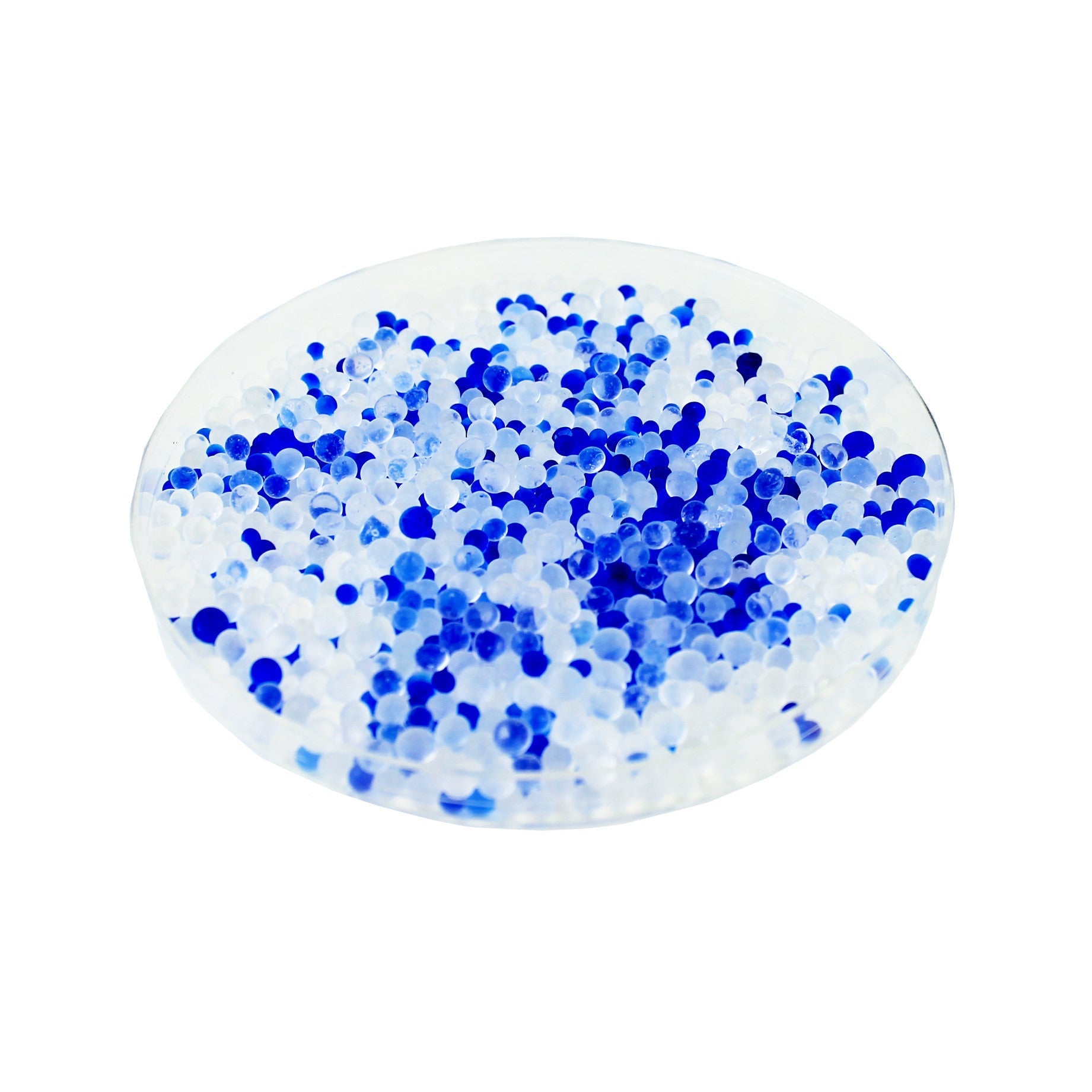 4 Gallon (28-30 LBS) "Dry & Dry" High Quality White & Blue Mixed Silica Gel Desiccant Beads - Rechargeable Beads