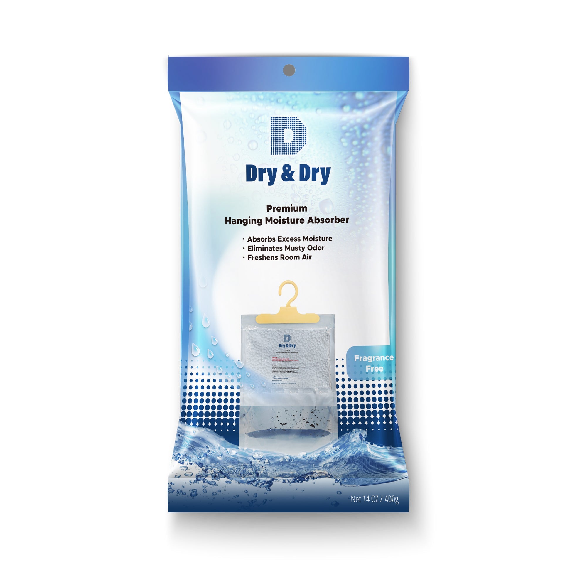 [45 pack] [Net 7 oz/Pack]  ?œDry & Dry??Premium Hanging Moisture Absorber to Control Excess Moisture for Basements, Bathrooms, Laundry Rooms, and Enclosed Spaces