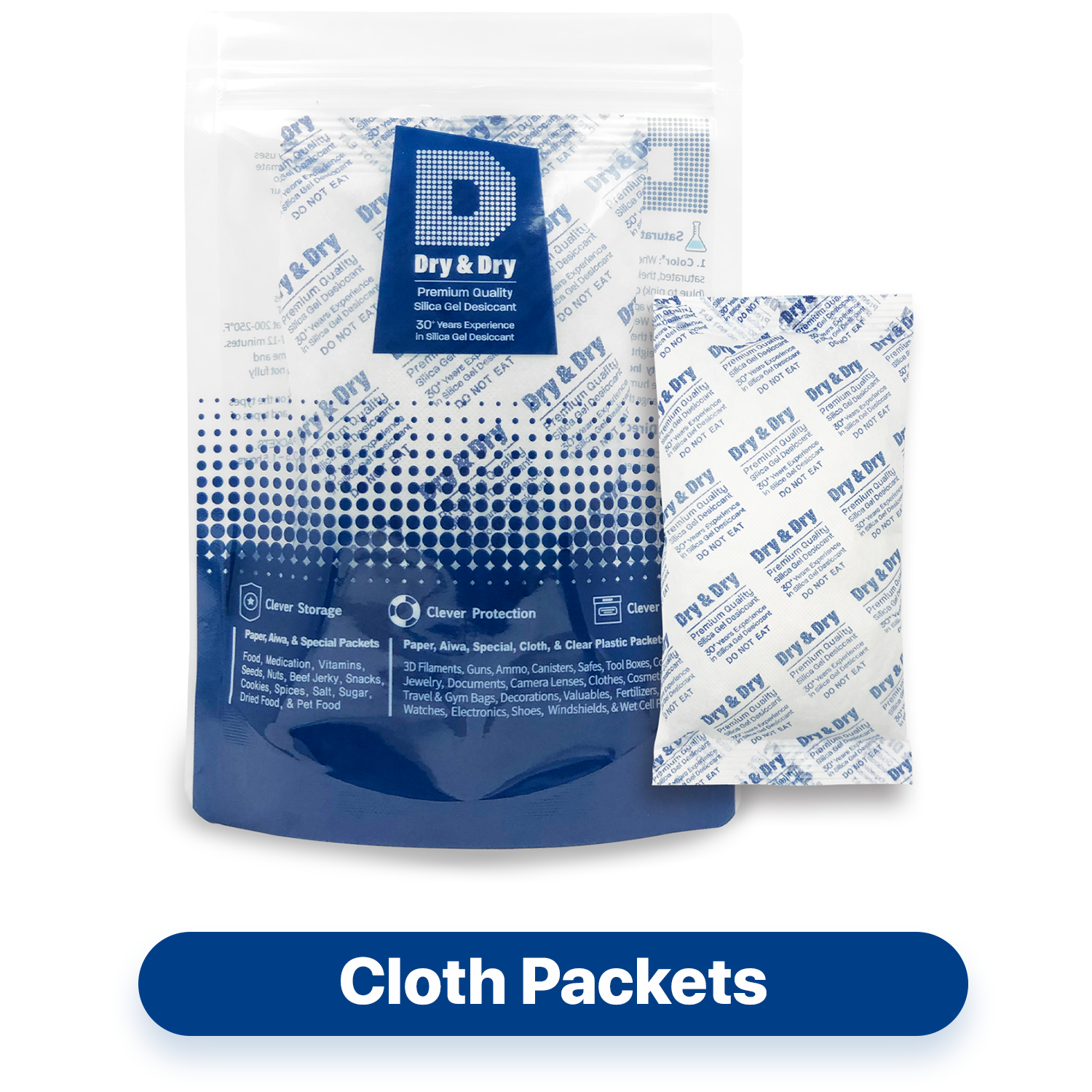 250 Gram Non-Woven Fabric(Cloth) Packets